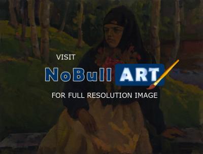 Multiple - Woman Portrait - Oil On Canvas