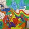 Woah - Markers And Pen Drawings - By Thomas Bender, Abstract Drawing Artist