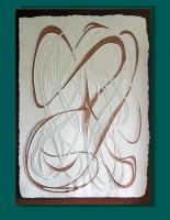 Radiance - Cast Paper Sculptures - By Pam Foss, Abstract Sculpture Artist