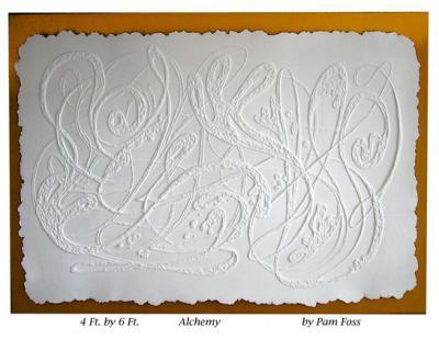 Abstract Bas-Reliefs - Alchemy - Cast Paper