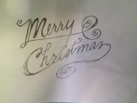 Holidays - Merry Christmas - Pencil And Paper