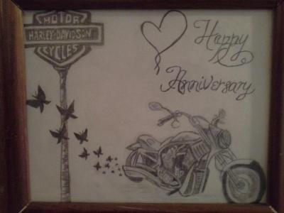 Holidays - Happy Anniversary - Pencil And Paper