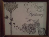 Holidays - Happy Anniversary - Pencil And Paper