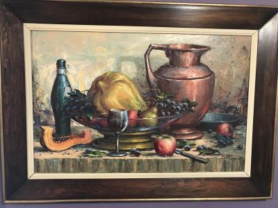 B Poloni - Hand Painted Original B Poloni 1900-1975 - Paint