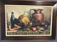 Hand Painted Original B Poloni 1900-1975 - Paint Paintings - By Jennifer Wither, 1900 Painting Artist