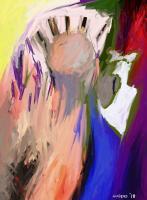 The Lonely  Soul - Digital Digital - By Eric Sanders, Abstract Digital Artist