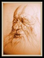 Old Man - Pencilpaper Drawings - By Florin Ivan, Portraits Drawing Artist