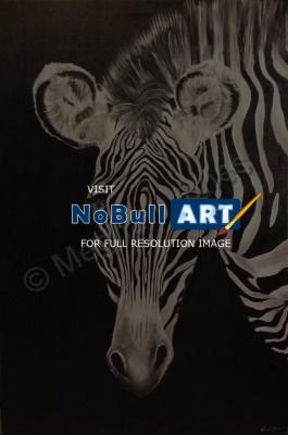 Animals - Zebra - Acrylics