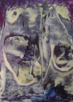 Search For Sanity - Encaustic Wax Paintings - By Sally Morris, Surreal Painting Artist