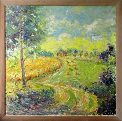 Landscape - Countryside - Oil On Canvas