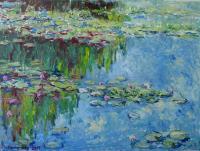 Pond - Llily Pond - Oil On Canvas