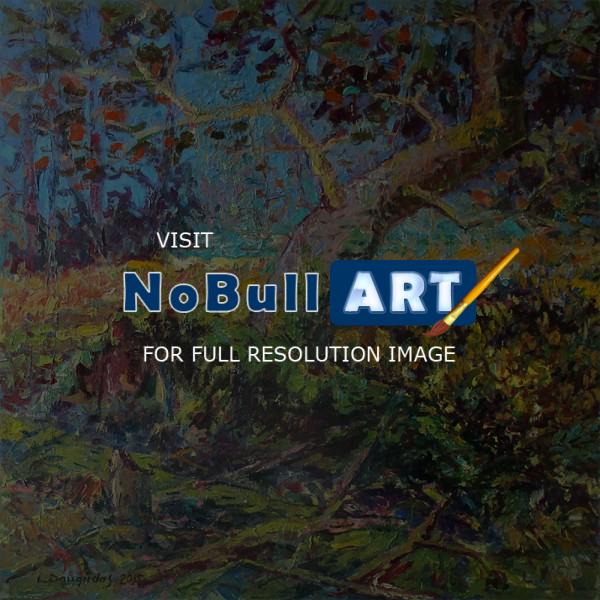 Landscape - Forest Symphony - Oil On Canvas