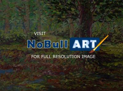 Landscape - Early Autumn - Oil On Canvas