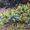Flowers Etude - Oil  Cardboard Paintings - By Liudvikas Daugirdas, Impressionism Painting Artist