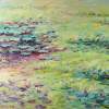 Water Lilies - Oil On Canvas Paintings - By Liudvikas Daugirdas, Impressionism Painting Artist