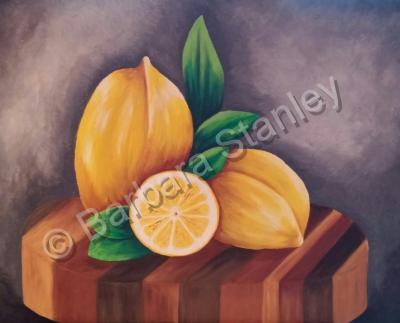 Still Life - Lemon Life - Acrylic