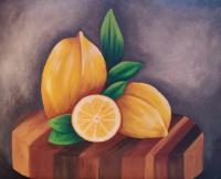 Still Life - Lemon Life - Acrylic