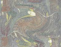 On The Ground - Mixed Media Paintings - By Anna Helena Fisher, Composition Painting Artist