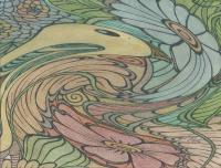 Fofinho - Mixed Media Drawings - By Anna Helena Fisher, Composition Drawing Artist