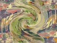Carnaval - Mixed Media Paintings - By Anna Helena Fisher, Composition Painting Artist