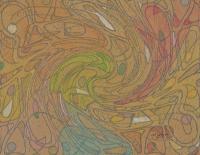 Figurative - Going Round Round And Round - Mixed Media