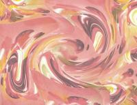 Figurative - Rosy Waves - Mixed Media