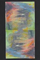 Fina Estampa 1 - Mixed Media Paintings - By Anna Helena Fisher, Abstract Painting Artist