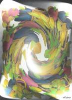 Nature - Basket Of Fruits - Mixed Media
