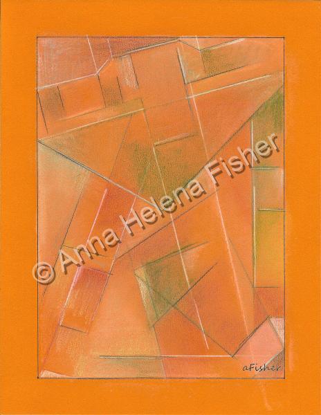 Abstract - Linear - Mixed Media