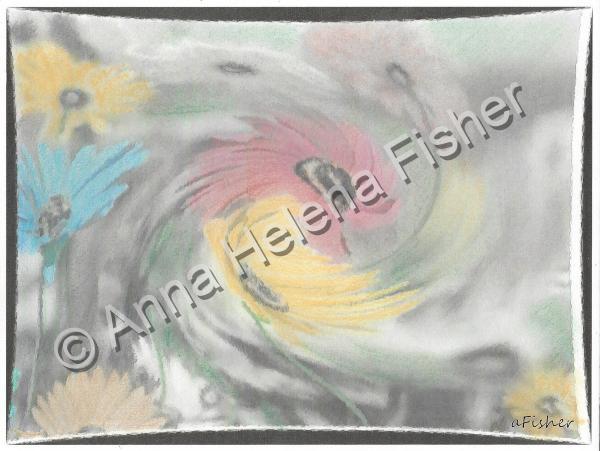 Nature - Its Windy Outside 3 - Mixed Media