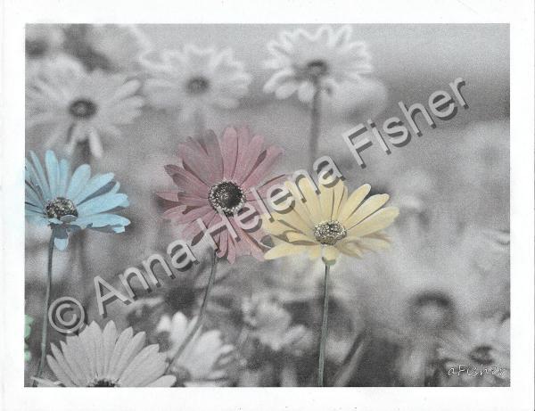 Flora - A Fair Flowery Day - Mixed Media