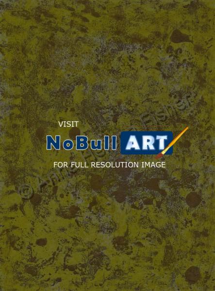 Abstract - In Gold We Trust - Mixed Media