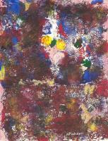Acrylic And Watercolor Pencil On Canson - Mixed Media Paintings - By Anna Helena Fisher, Composition Painting Artist