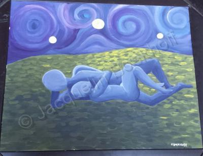 Theory - Moonlit Love - Acrylic