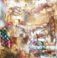 Assemblage - Mixed Mixed Media - By Wiola Anyz, Abstrackt Mixed Media Artist