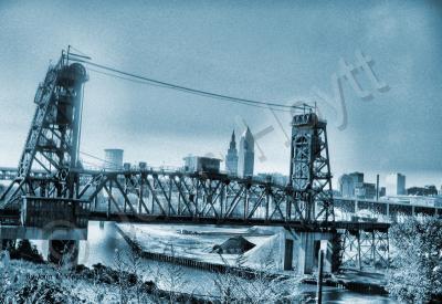 City Veiw - Cleveland Ohio Westside Veiw - Photoshop