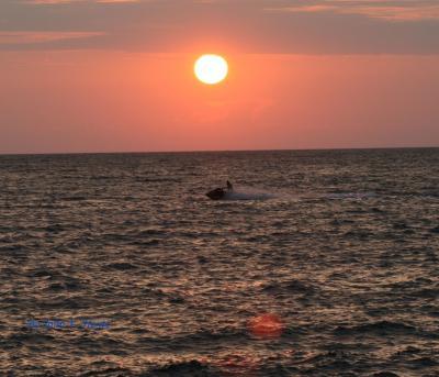 Sunset - Fun On The Water - Photoshop