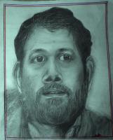 Sakhav Pushpan - Pencil Drawings - By Sajith Puthukkudi Sooryakiran Bhrahaspathi, Impressionism Drawing Artist