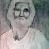 Rabindra Nadh Tagore - Pencil Drawings - By Sajith Puthukkudi Sooryakiran Bhrahaspathi, Impressionism Drawing Artist
