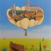 Girona Temps De Flors - Tela Paintings - By Pau Barrera, Oil Painting Artist