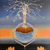 La 7 Notes Magiques - Tela Paintings - By Pau Barrera, Oil Painting Artist