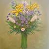 Ram De Flors - Tela Paintings - By Pau Barrera, Oil Painting Artist
