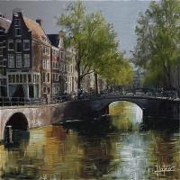 Amsterdam - Digital Digital - By Lateur Jacques, Digital Paint Digital Artist