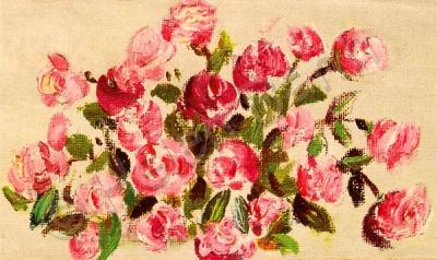 Beauty - Hurdals Roses - Oil
