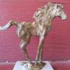 Equine 1 - Bronze Sculptures - By Lubin C, Other Sculpture Artist