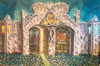Surealworld Color Illustration - Heart And Soul - Acrylics