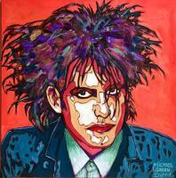 Portrait - Robert Smith - Acrylic