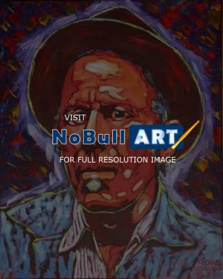 Portrait - Tom Waits - Acrylic