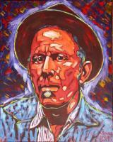 Portrait - Tom Waits - Acrylic