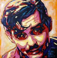 Portrait - Clark Gable - Acrylic